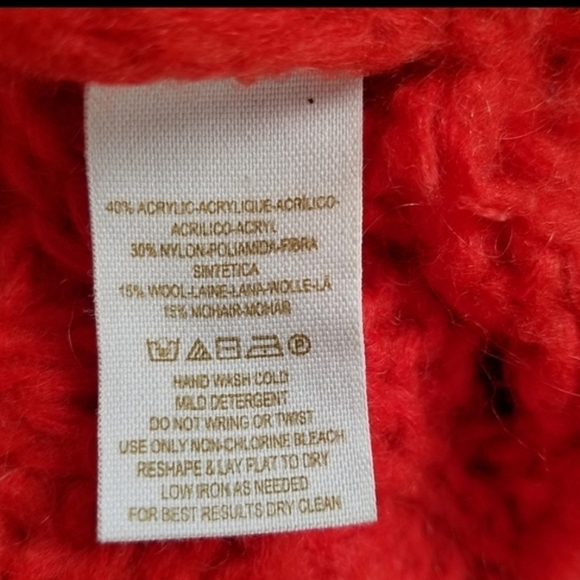 Free People Open Cable Knit Chunky Sweater Small - Picture 10 of 11